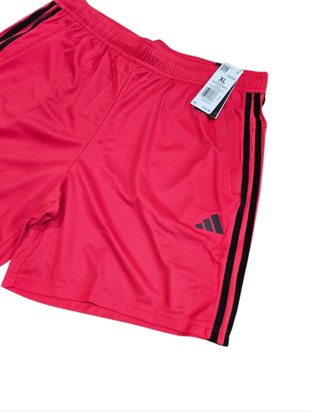 adidas Men’s Red Performance Training Shorts NEW Size XL
